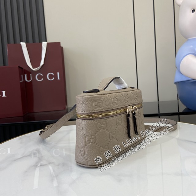 Gucci專櫃古馳最新款Emblem系列超迷你手袋手提化妝包 jh2857型號：815949